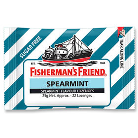 Kẹo con tàu Fisherman&#039;s Friend vị spearmint (25g)