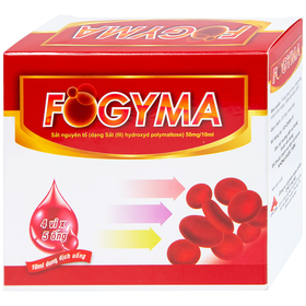 Siro Fogyma Plus điều trị thiếu máu do thiếu sắt (4 vỉ x 5 ống)