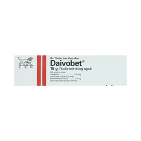Thuốc mỡ Daivobet điều trị vẩy nến mảng (15g)