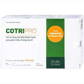 Thực phẩm bảo vệ sức khỏe Cotripro (20 viên)