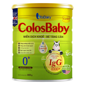 Sữa non Colosbaby Gold 0+ bổ sung kháng thể cho bé từ 0 – 12 tháng (400g)