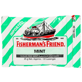 Kẹo con tàu Fisherman&#039;s Friend vị bạc hà (25g)