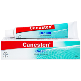 Kem bôi Canesten Cream 1% trị các bệnh nhiễm nấm ngoài da tuýp 20g