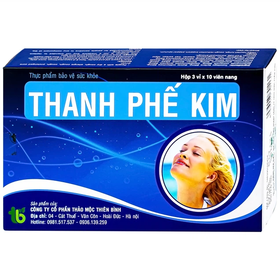 Thực phẩm bảo vệ sức khỏe Thanh Phế Kim (30 viên)