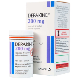 Thuốc Depakine 200mg điều trị bệnh lý động kinh và hưng cảm (40 viên)