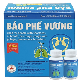 Thực phẩm bảo vệ sức khỏe Bảo Phế Vương (120 viên)