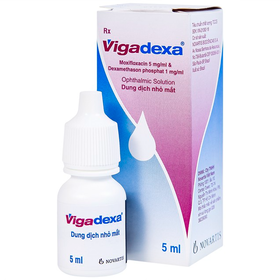 Dung dịch nhỏ mắt vô trùng Vigadexa Alcon điều trị nhiễm khuẩn mắt (5ml)