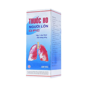 Thuốc Ho Người Lớn OPC hỗ trợ điều trị viêm đường hô hấp, ho, đau họng (90ml)