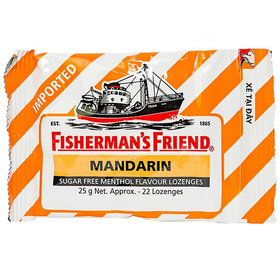 Kẹo con tàu Fisherman&#039;s Friend vị quýt (25g)
