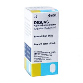 Dung dịch nhỏ mắt Diquas Santen điều trị viêm, đau mắt (5ml)