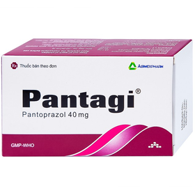 Thuốc Pantagi 40mg Agimexpharm điều trị viêm loét dạ dày tá tràng (30 viên)