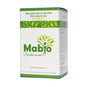 Thực phẩm bảo vệ sức khỏe viên uống lợi sữa MABIO (60 viên)