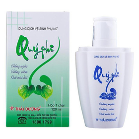 Dung dịch vệ sinh phụ nữ Quý Phi Sao Thái Dương chống ngứa, chống viêm, khử mùi hôi (120ml)