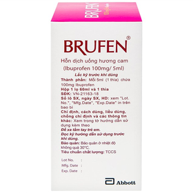 Siro Brufen Abbott giảm đau và hạ sốt ở trẻ em (60ml)