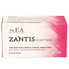 Bánh xà phòng Zantis Soap Bar hỗ trợ làm sạch da cho da dầu và da mụn (80g)