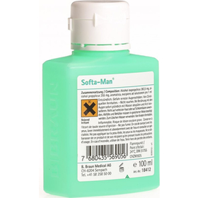 Dung dịch rửa tay nhanh Softa-Man sát khuẩn chai 100ml