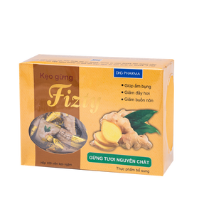 Thực phẩm bổ sung kẹo gừng Fizty (100 viên)
