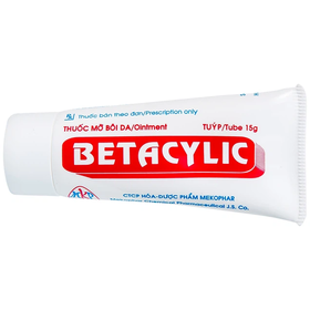 Thuốc mỡ Betacylic điều trị viêm da, vảy nến (15g)