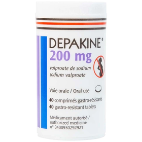 Thuốc Depakine 200mg điều trị bệnh lý động kinh và hưng cảm (40 viên)