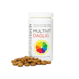 Viên uống Multivit Daglig Pharmatech bổ sung Vitamin và khoáng chất, giúp cơ thể khỏe mạnh (180 viên)