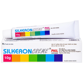 Thuốc bôi Silkeron Creme Phil điều trị nấm, giảm triệu chứng viêm da (10g)