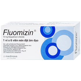 Viên đặt âm đạo Fluomizin điều trị nhiễm nấm âm đạo (1 vỉ x 6 viên)
