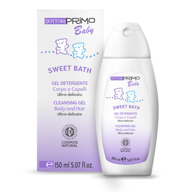 Sữa tắm gội cho bé DottorPrimo Baby Sweet Bath làm sạch nhẹ nhàng và cung cấp độ ẩm cho tóc và da bé (150ml)