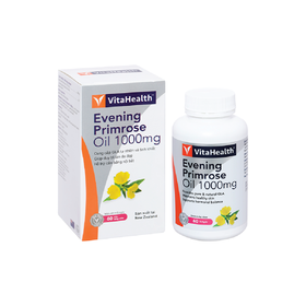 Viên uống Evening Primrose Oil 1000mg hỗ trợ tăng cường nội tiết tố nữ (hộp 60 viên)