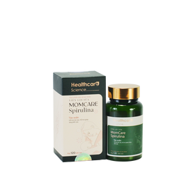 Thực phẩm bảo vệ sức khỏe Momcare Spirulina hỗ trợ lợi sữa, tăng tiết sữa (120 viên)