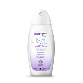 Sữa tắm gội cho bé DottorPrimo Baby Sweet Bath làm sạch nhẹ nhàng và cung cấp độ ẩm cho tóc và da bé (150ml)