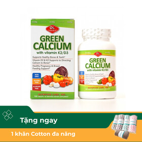 Thực phẩm bảo vệ sức khỏe GREEN CALCIUM (100 viên)