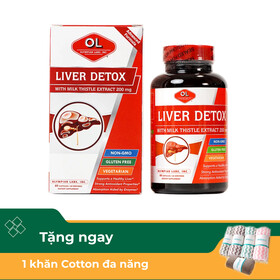 Thực phẩm bảo vệ sức khỏe Liver Detox (60 viên)