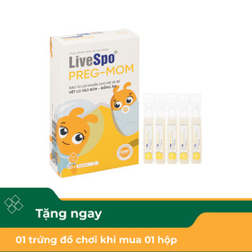 Thực phẩm bảo vệ sức khỏe LiveSpo® Preg-Mom (20 ống x 5ml)