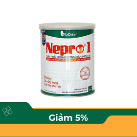 Sữa bột Nepro 1 VitaDairy hỗ trợ bồi bổ sức khỏe cho người bệnh thận (400g)