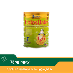 Sữa ColosBaby Gold 1+ Vitadairy hỗ trợ bổ sung kháng thể cho trẻ từ 1-2 tuổi (800g)