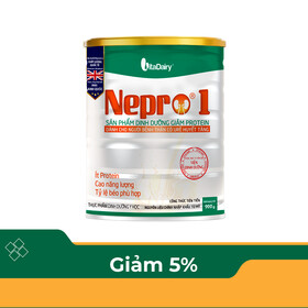 Sữa bột Nepro 1 bổ sung dinh dưỡng cho người bệnh thận (900g)
