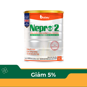 Sữa bột Nepro 2 VitaDairy bổ sung dinh dưỡng giàu protein dành cho người bệnh thận (900g)