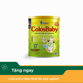 Sữa Colosbaby Gold 0+  bổ sung kháng thể cho bé từ 0 – 12 tháng (800g)