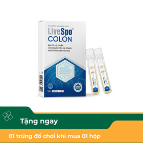 Thực phẩm bảo vệ sức khỏe LiveSpo Colon (10 ống x 5ml)