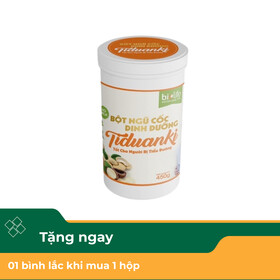 Bột ngũ cốc dinh dưỡng Tiduanki dành cho người tiểu đường ăn kiêng (450g)
