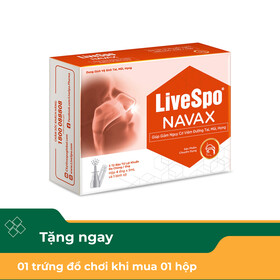 Dung dịch vệ sinh tai mũi họng LiveSpo Navax (8 ống)