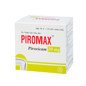 Thuốc Piromax 20mg điều trị và giảm đau viêm xương khớp (10 vỉ x 10 viên)