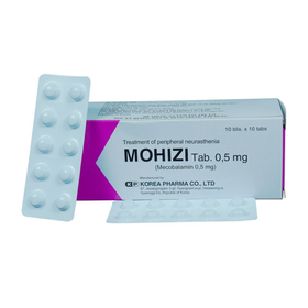 Thuốc Mohizi Tab 0.5mg điều trị  bệnh lý thần kinh ngoại biên (10 vỉ x 10 viên)