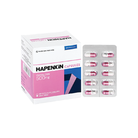 Thuốc Hapenxin Capsules DHG điều trị nhiễm khuẩn (10 vỉ x 10 viên)