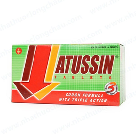 Thuốc Atussin hỗ trợ giảm các triệu chứng ho (25 vỉ x 4 viên)