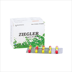 Thuốc Ziegler điều trị hỗ trợ các bệnh lý gan mật (hộp 6 vỉ x 10 viên)