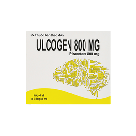 Dung dịch Ulcogen 800mg điều trị rung giật cơ (4 vỉ x 5 ống x 8ml)