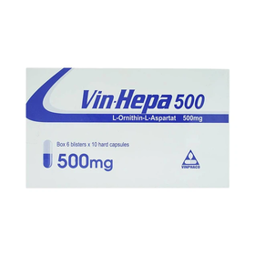 Thuốc Vin-Hepa 500mg điều trị các bệnh lý ở gan (6 vỉ x 10 viên)