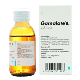 Dung dịch uống GAMALATE B6 điều trị suy nhược thần kinh (80ml)