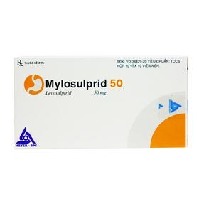 Thuốc Mylosulprid 50 điều trị khó tiêu ở đường tiêu hoá  (100 viên)